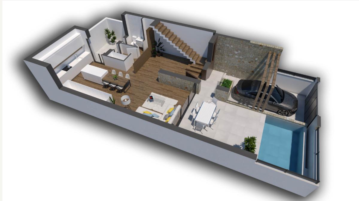 Terraced houses te koop in Dolores | 3 slaapkamers H450416