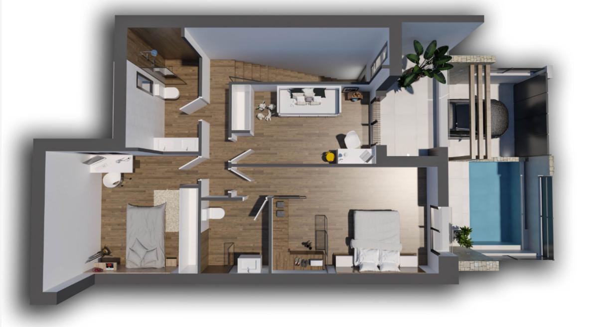 Terraced houses te koop in Dolores | 3 slaapkamers H450416