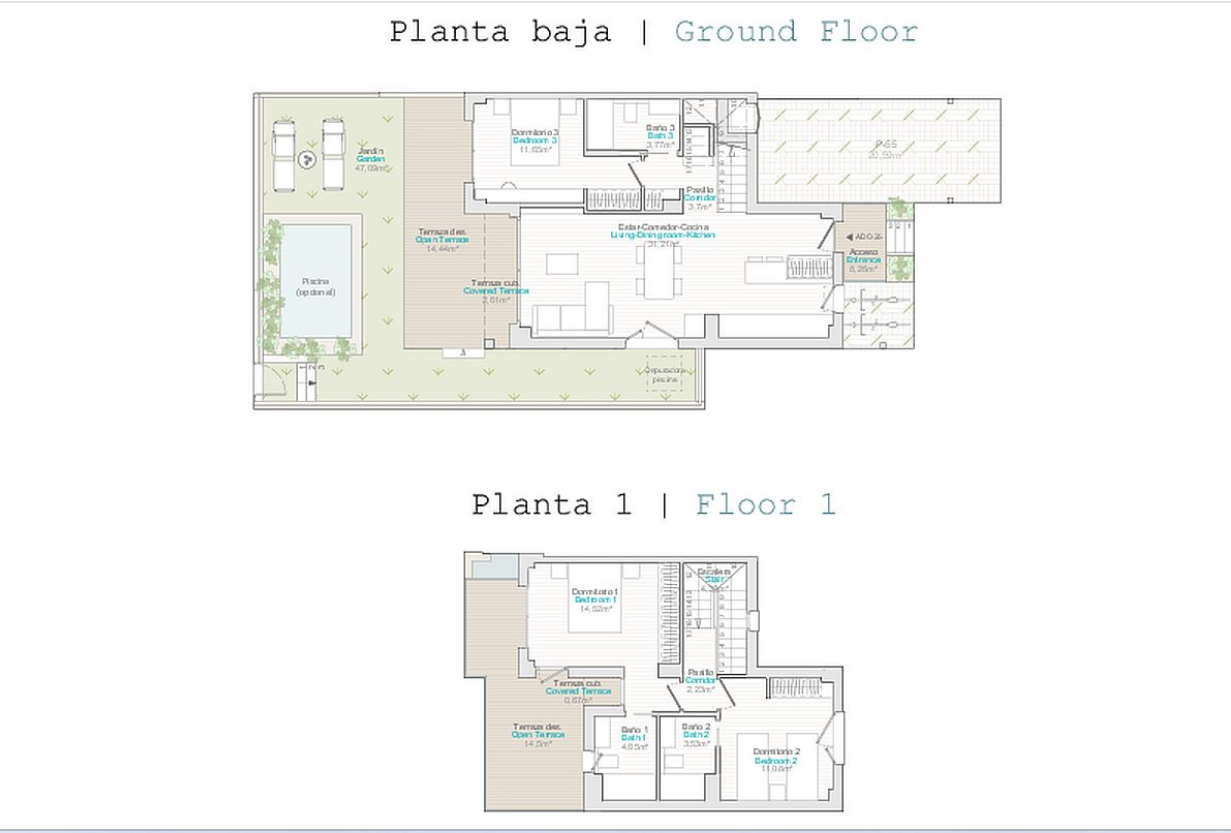 Terraced houses te koop in El Verger | 2 slaapkamers H84026