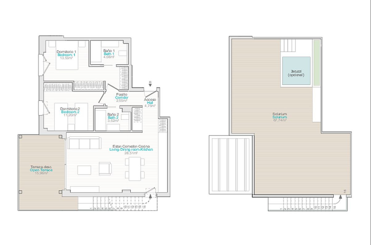 Terraced houses te koop in El Verger | 2 slaapkamers H84026
