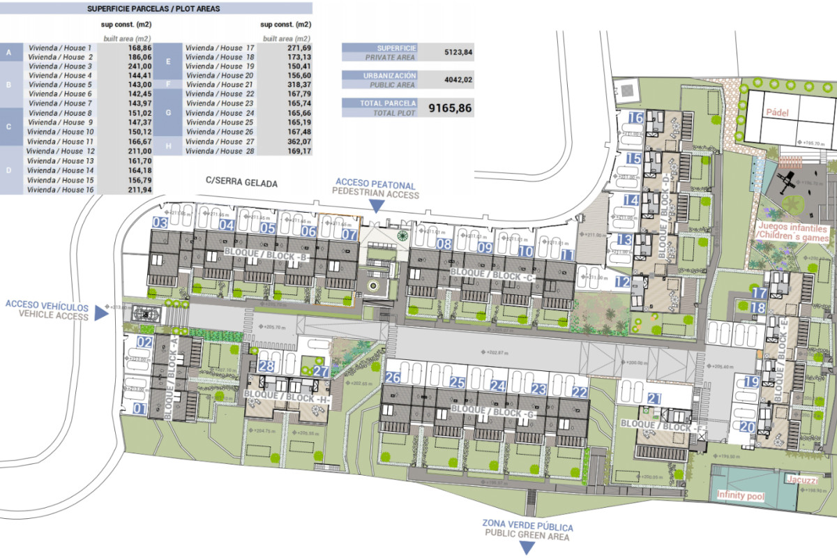 Terraced houses te koop in La Nucia | 4 slaapkamers H358269