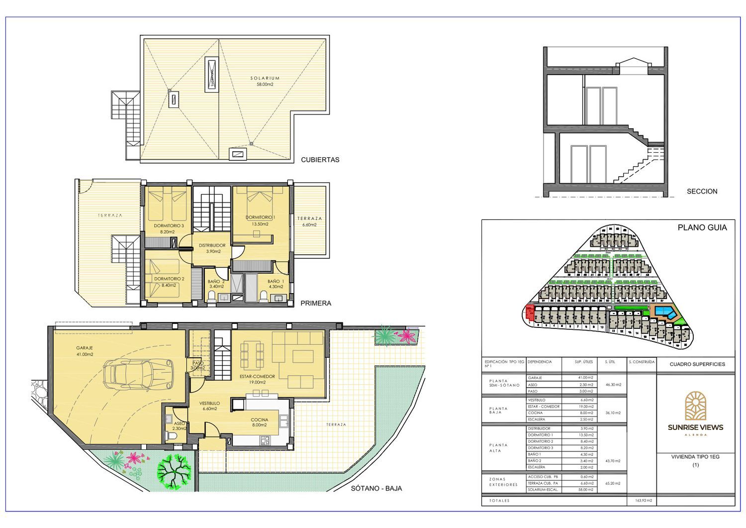 Terraced houses te koop in Monforte del Cid | 3 slaapkamers H76722