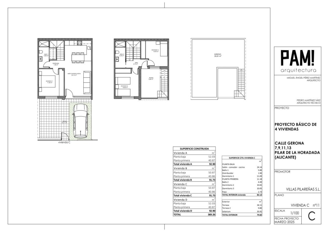 Terraced houses te koop in Pilar de la Horadada | 3 slaapkamers H327100
