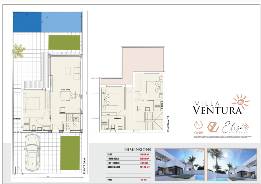 Terraced houses te koop in San Javier | 2 slaapkamers H66943