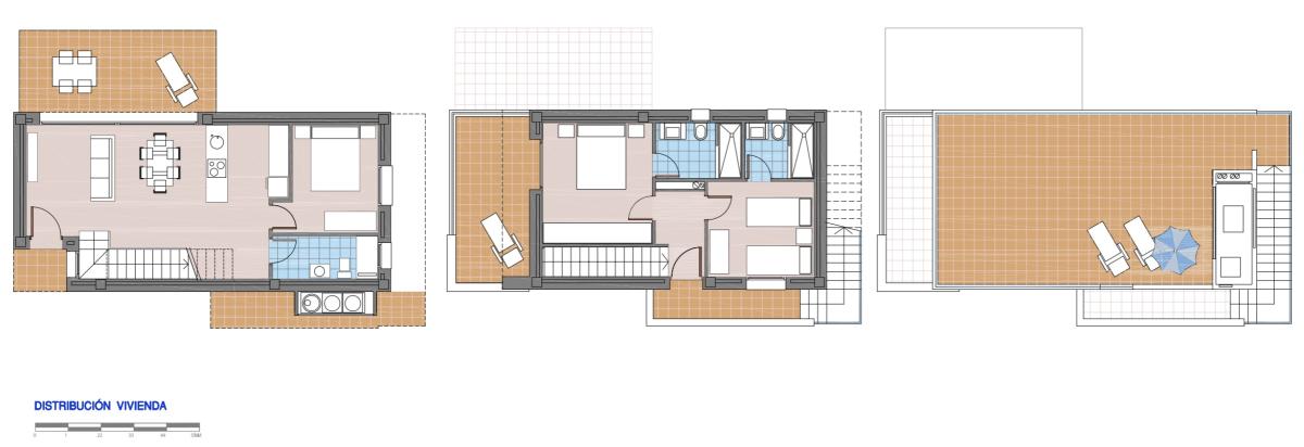 Terraced houses te koop in The Marina | 3 slaapkamers H436436