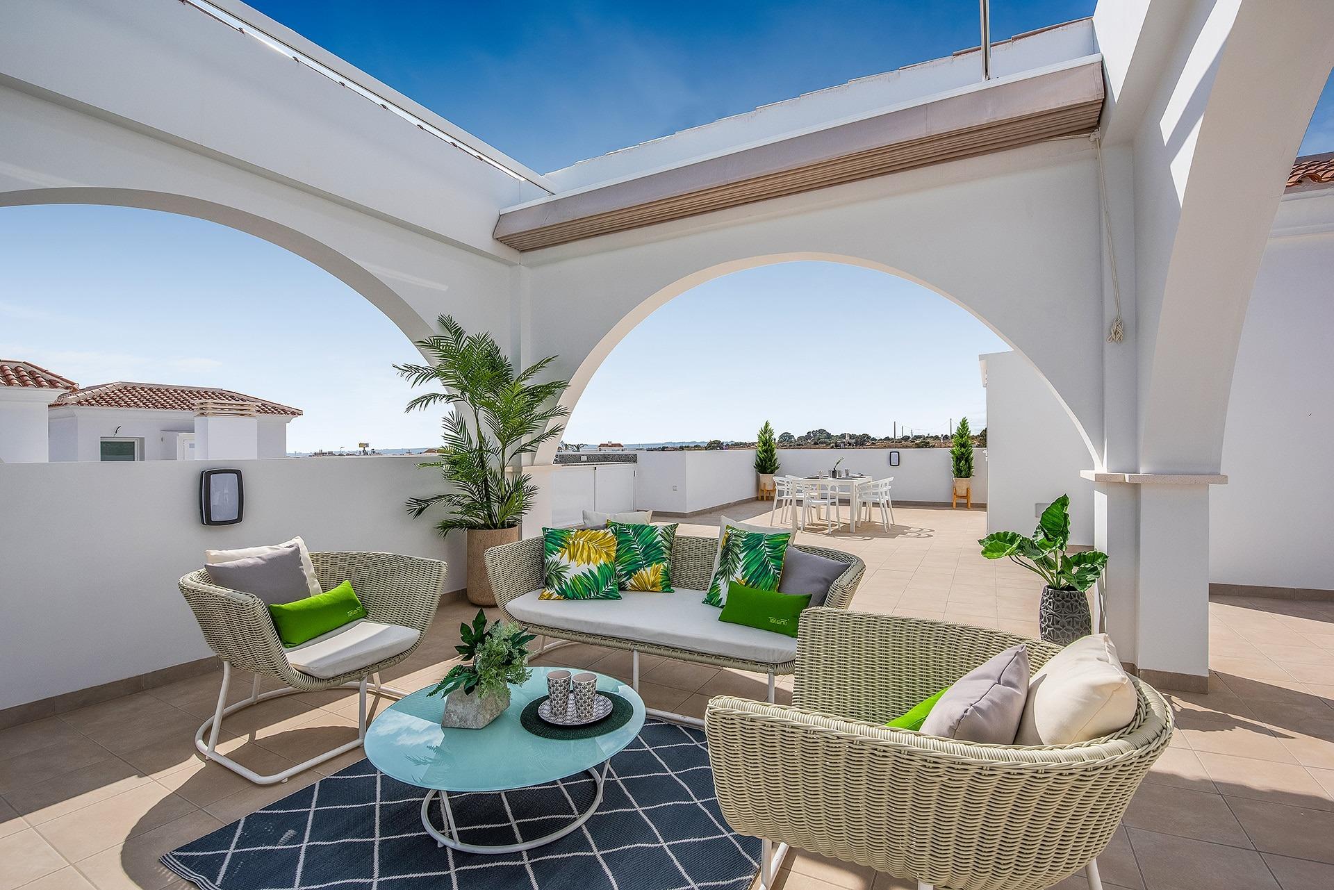 Top Floor Bungalow te koop in Rojales | 3 slaapkamers H1442