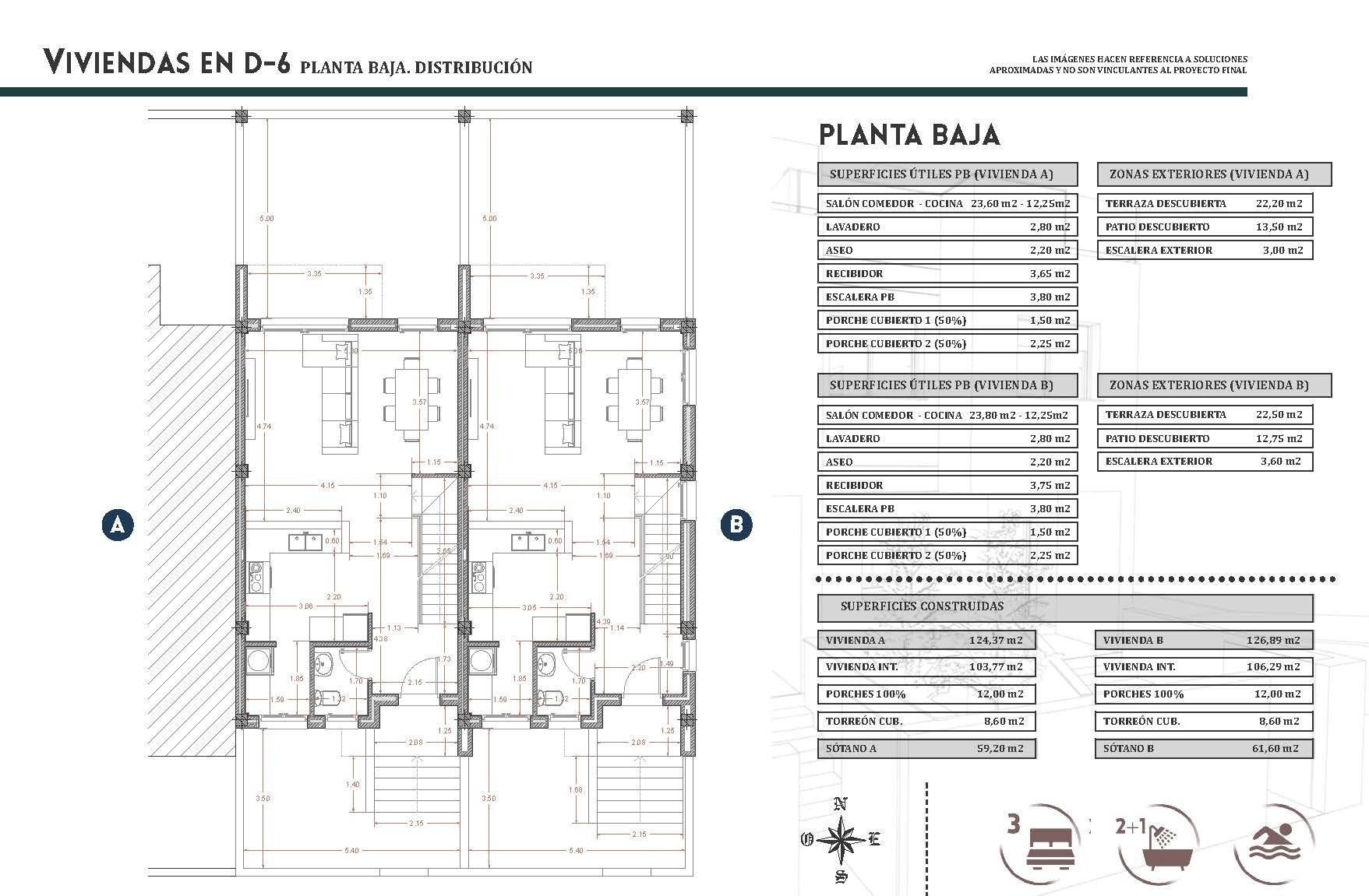 Town House te koop in Bigastro | 3 slaapkamers H9553