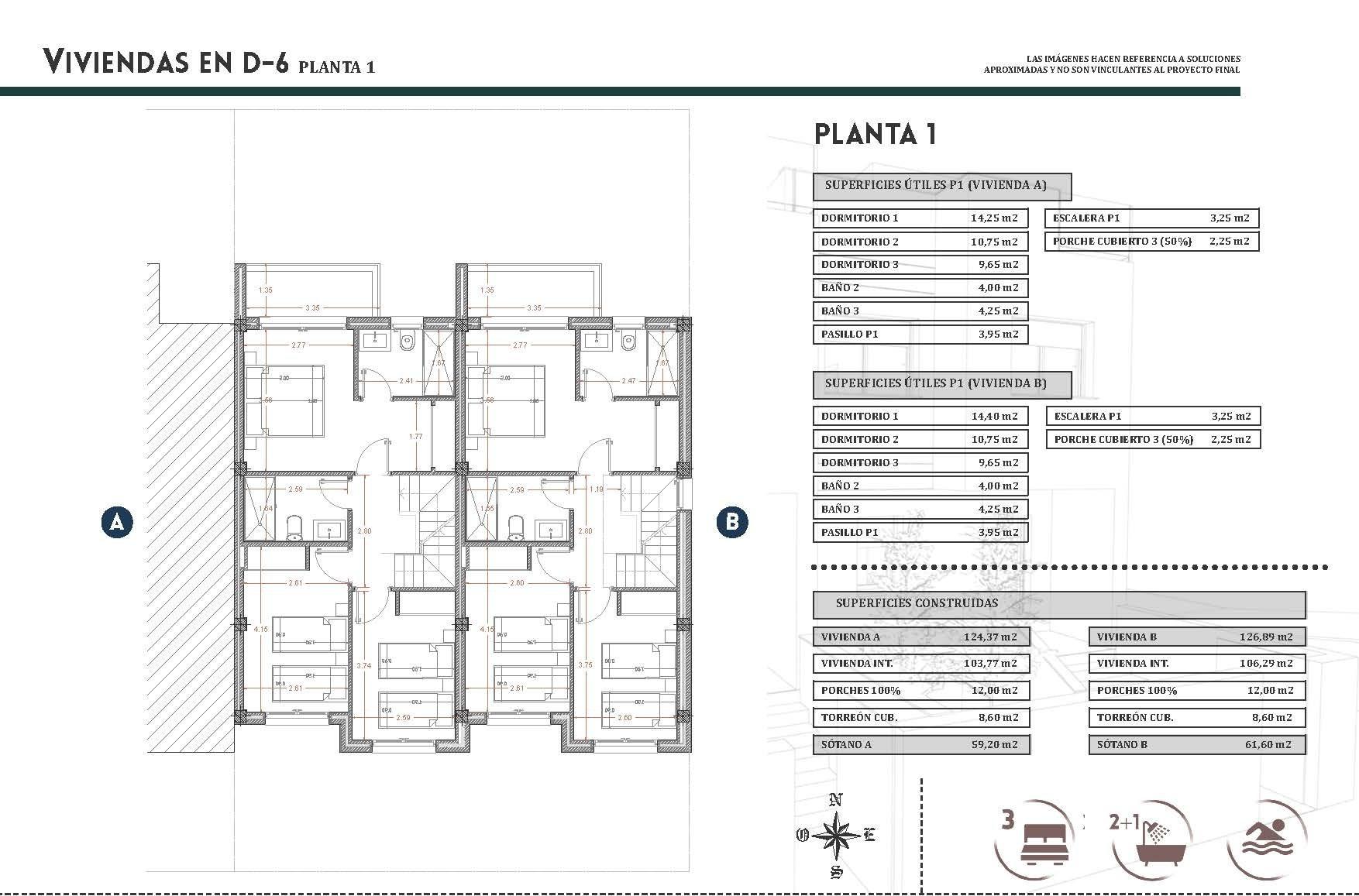 Town House te koop in Bigastro | 3 slaapkamers H9553