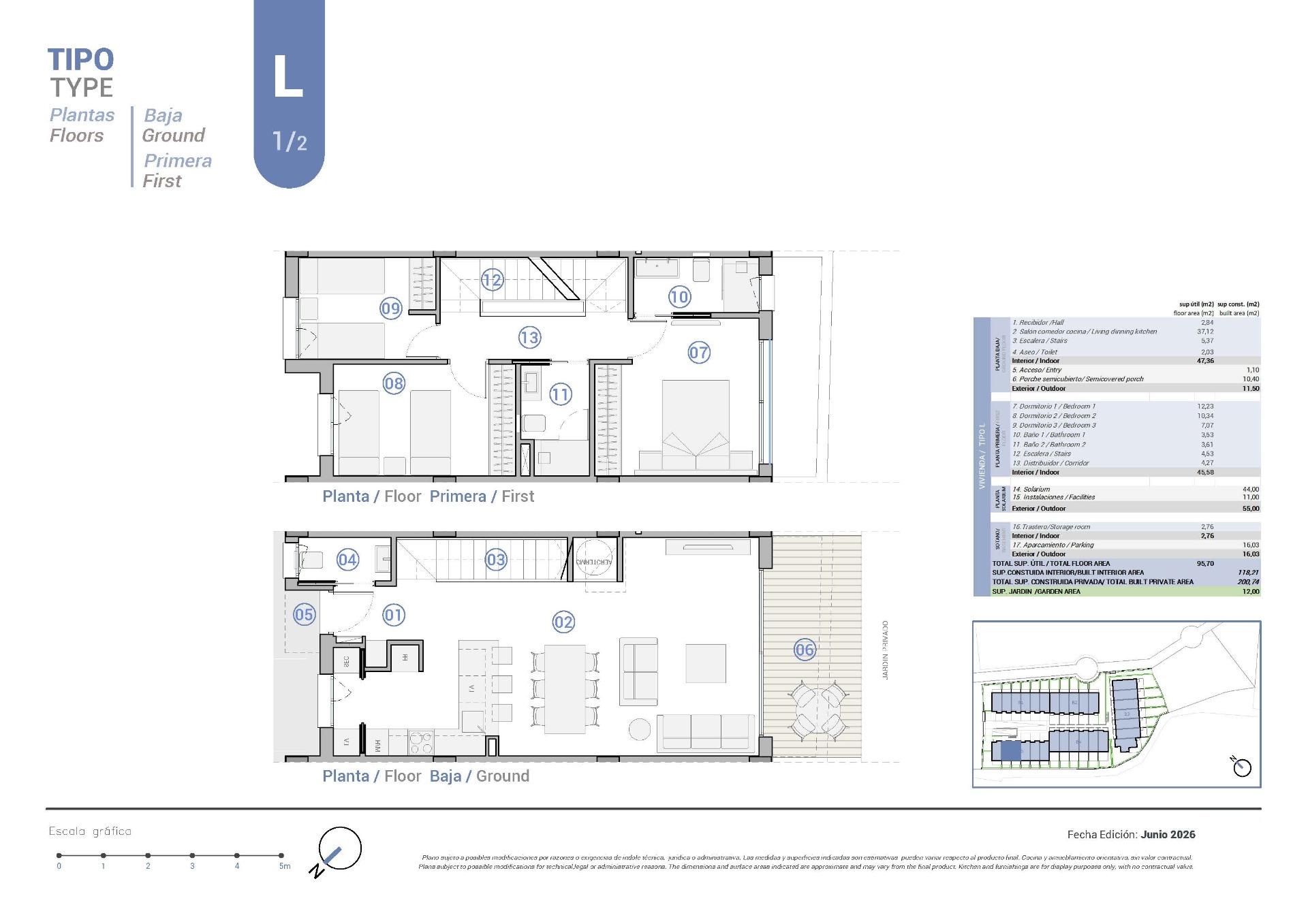 Town House te koop in El Campello | 3 slaapkamers H9876