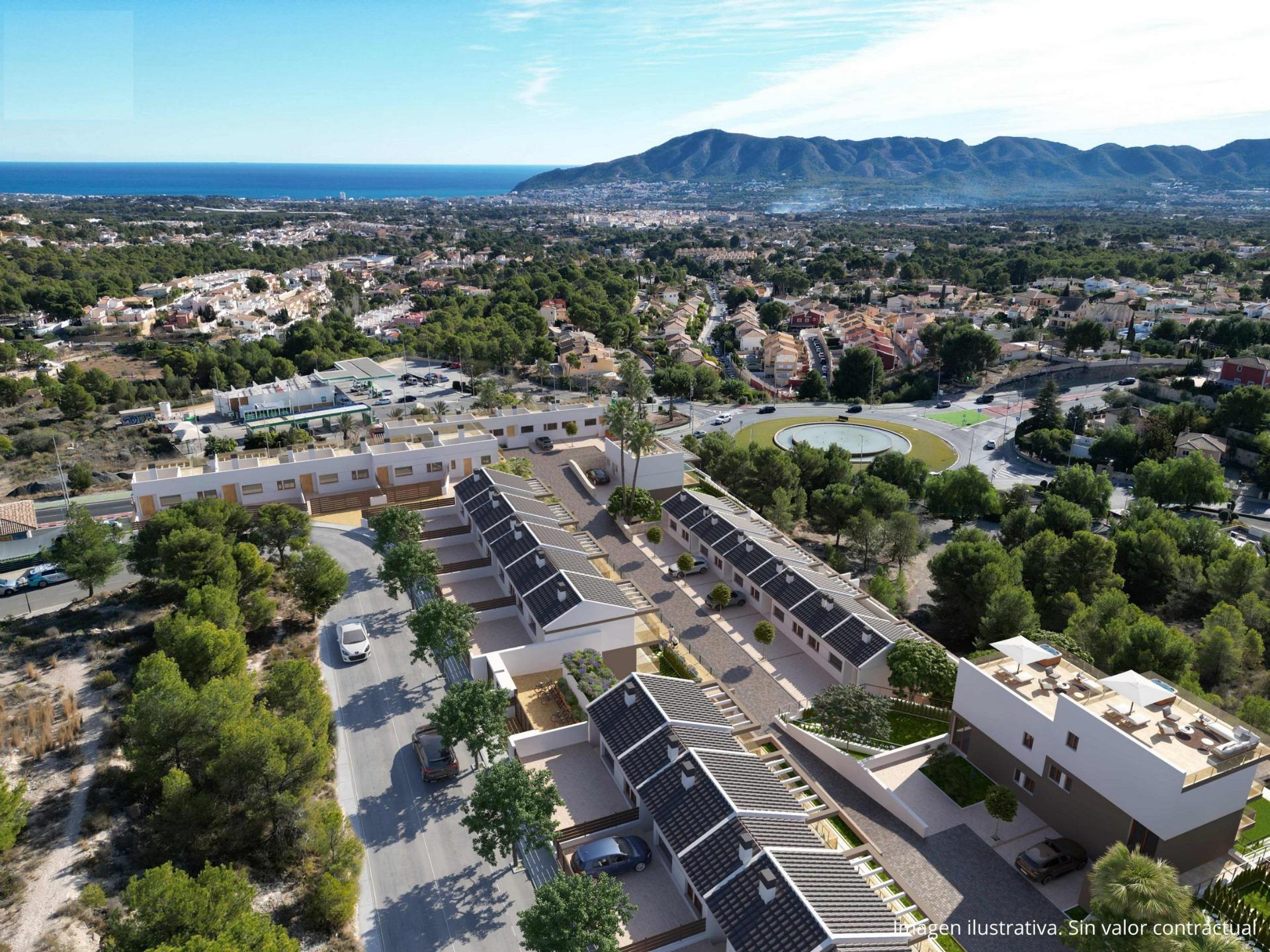 Town House te koop in la Nucia | 4 slaapkamers H1877