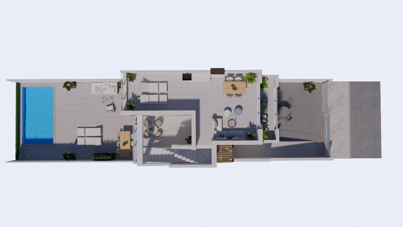 Town House te koop in Los Alcazares | 3 slaapkamers H9307