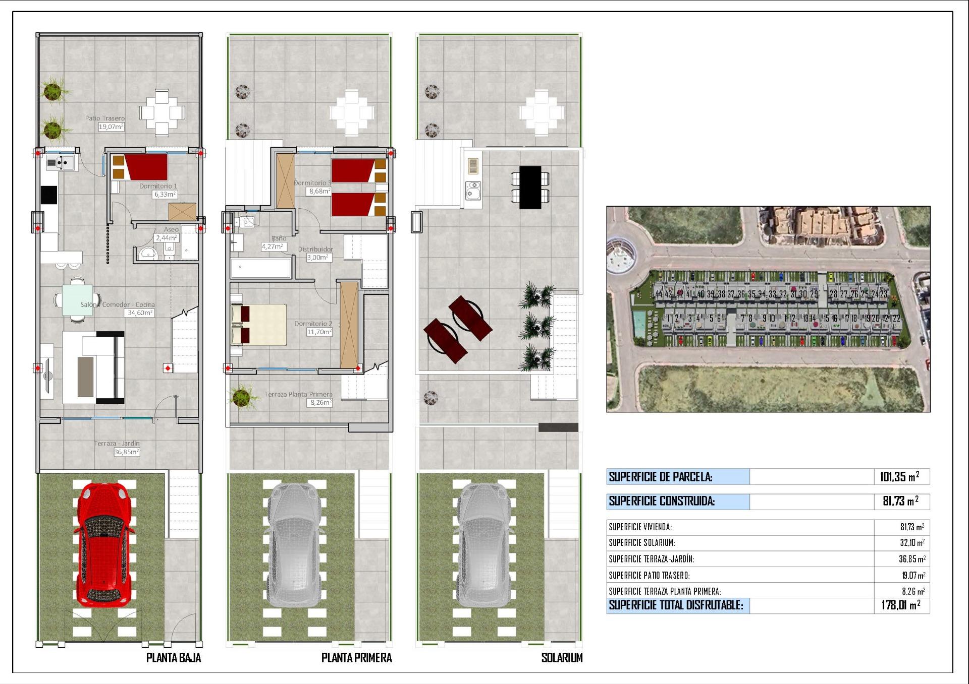 Nieuwbouw in Cox-17