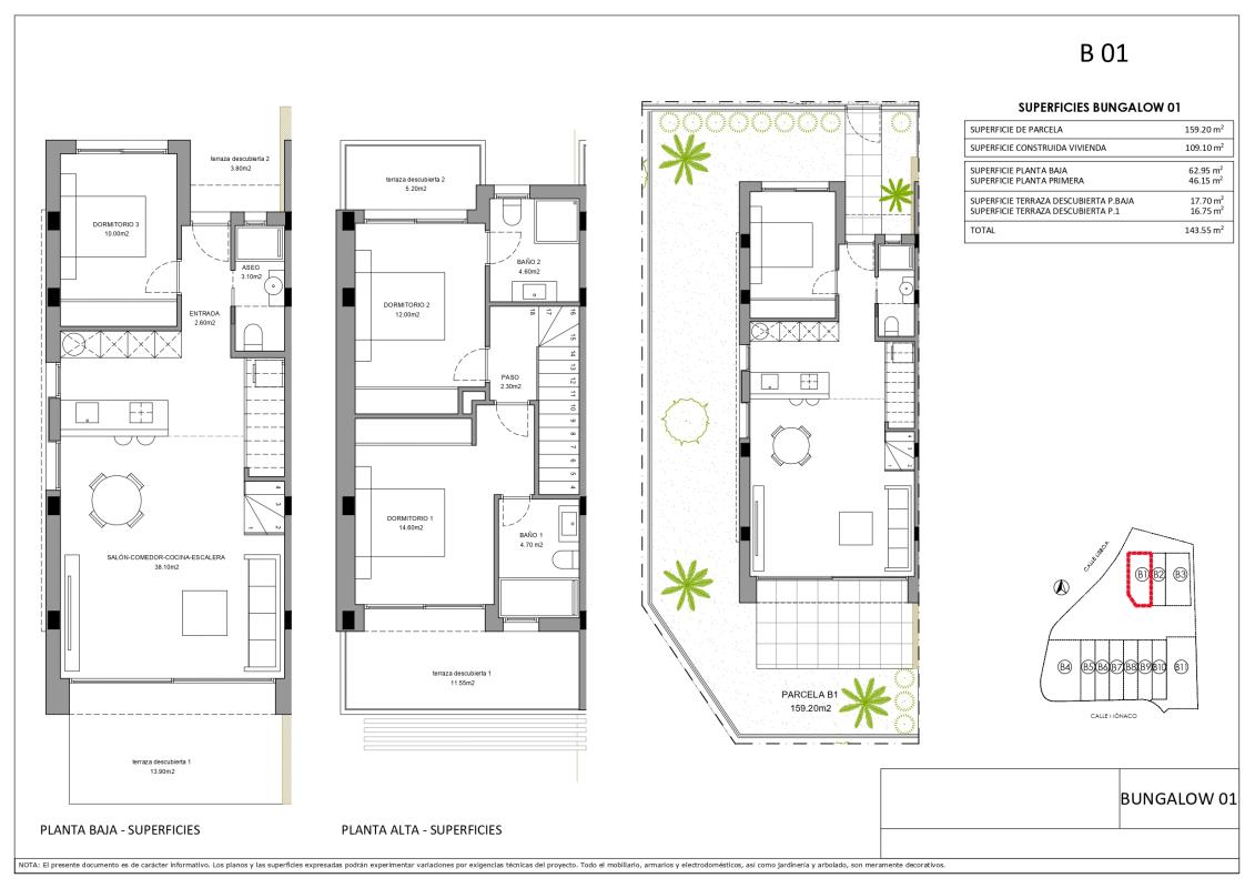 townhouse te koop in Finestrat | 3 slaapkamers H390786