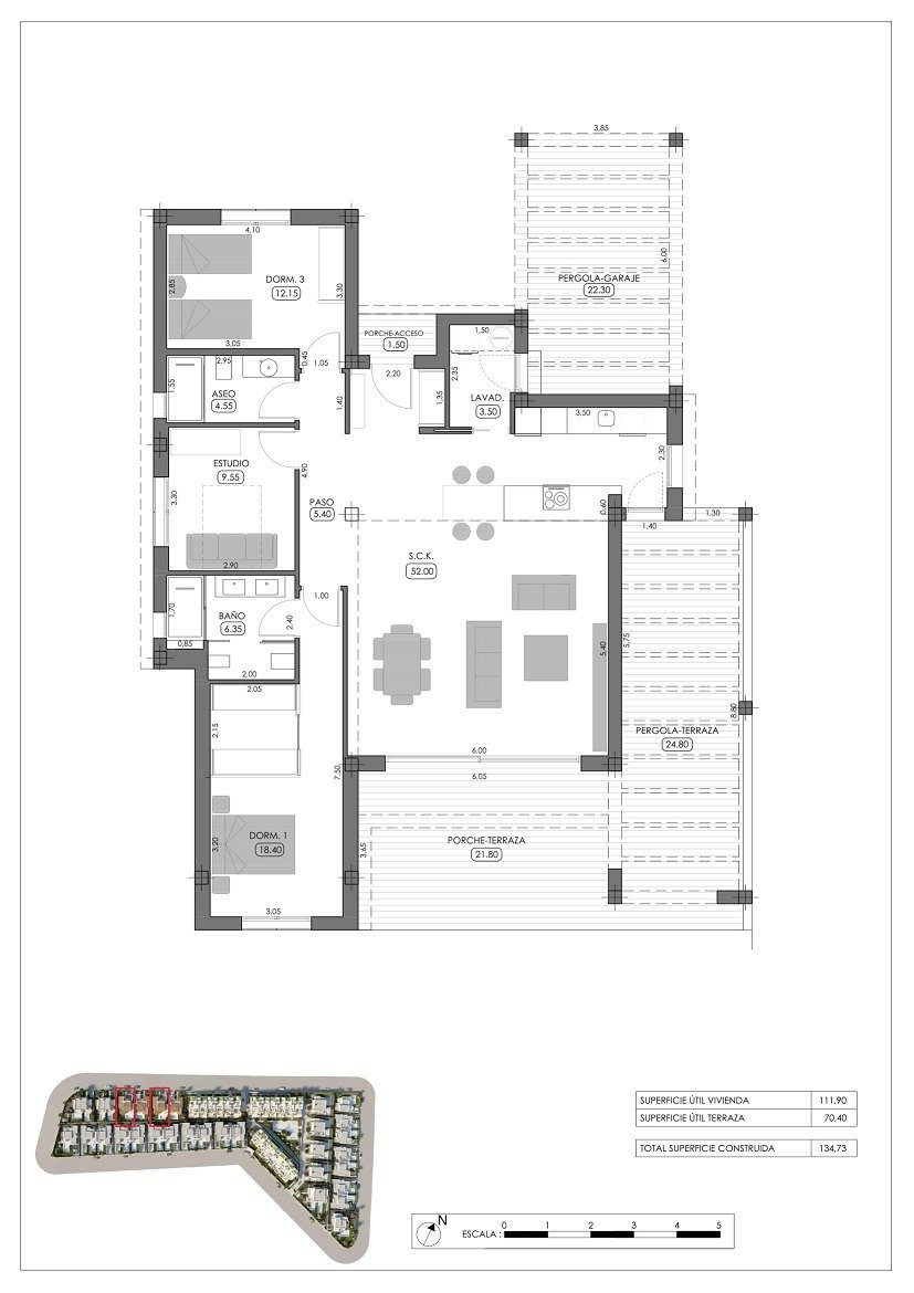Villa te koop in Algorfa | 3 slaapkamers H6742