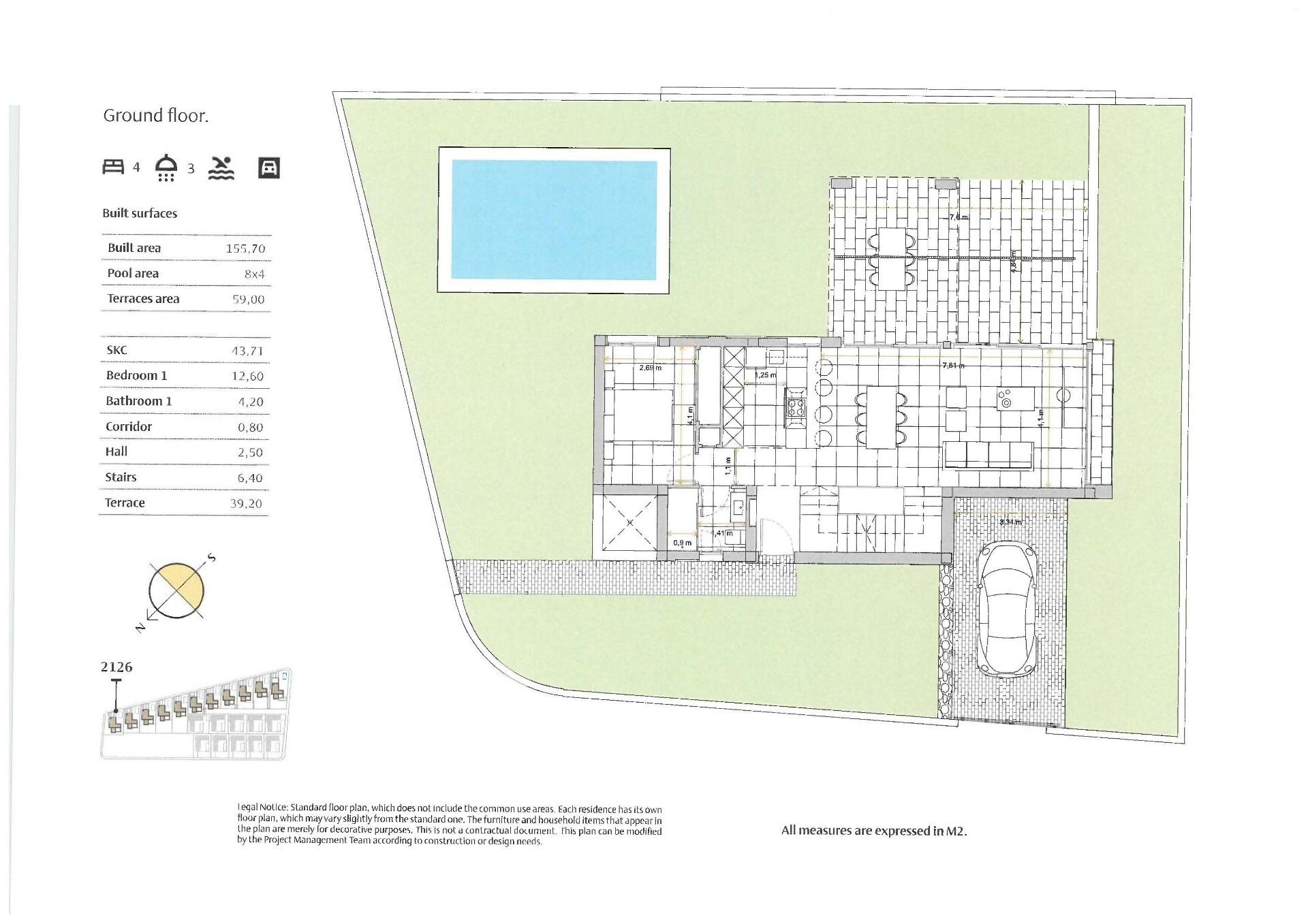 Villa te koop in Algorfa | 4 slaapkamers H9818