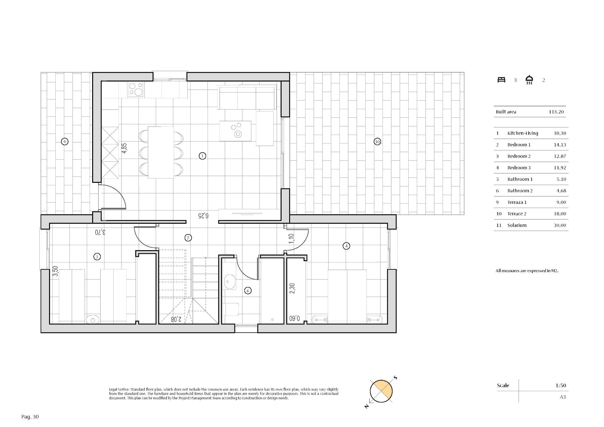 Villa te koop in Algorfa | 3 slaapkamers H9819