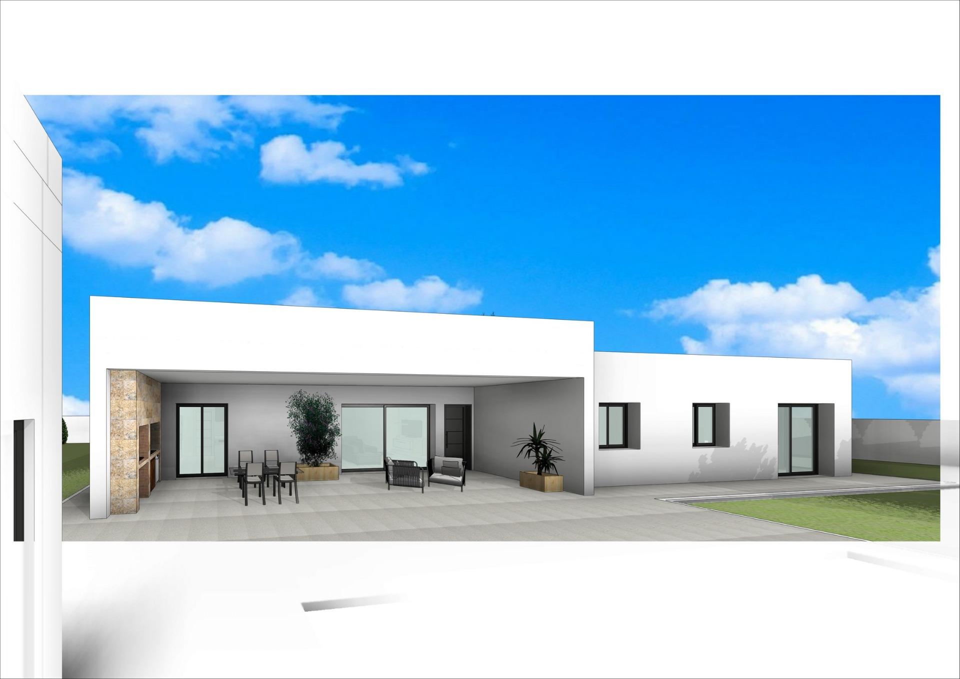 Nieuwbouw in Aspe Pedanias-4
