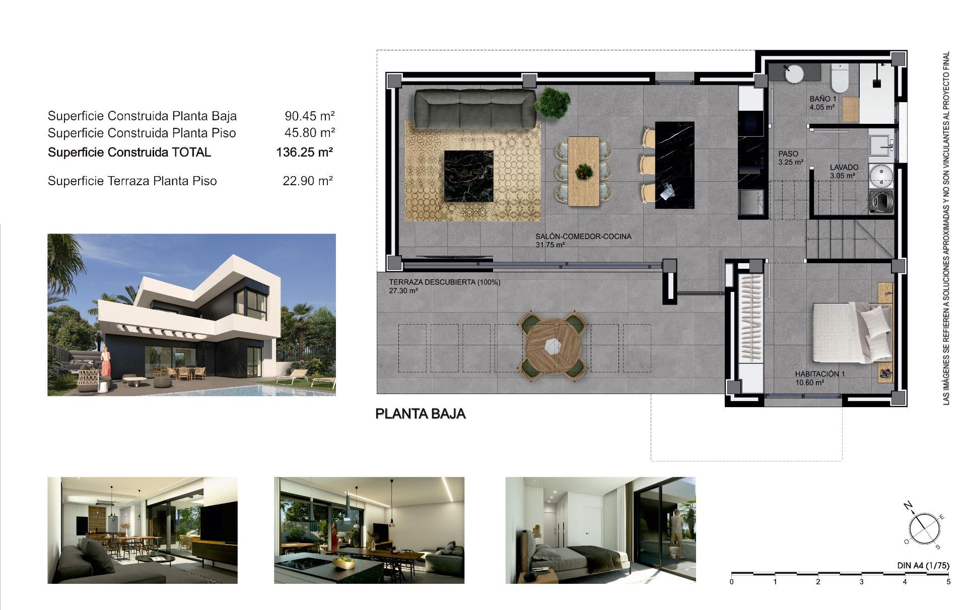 Villa te koop in Rojales | 3 slaapkamers H7227