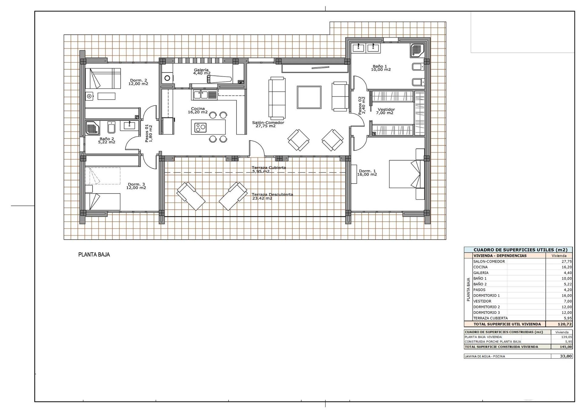 Villa te koop in Pinoso | 3 slaapkamers H7761