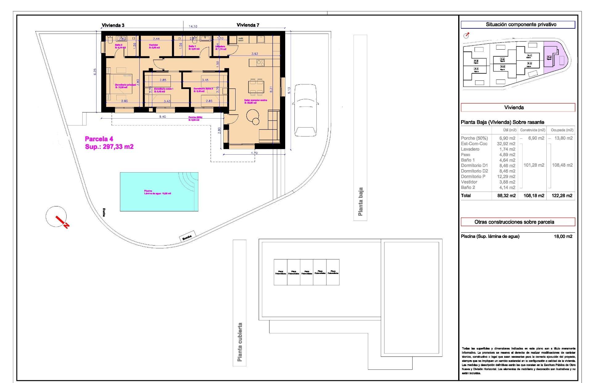 Villa te koop in Daya Nueva | 3 slaapkamers H9120