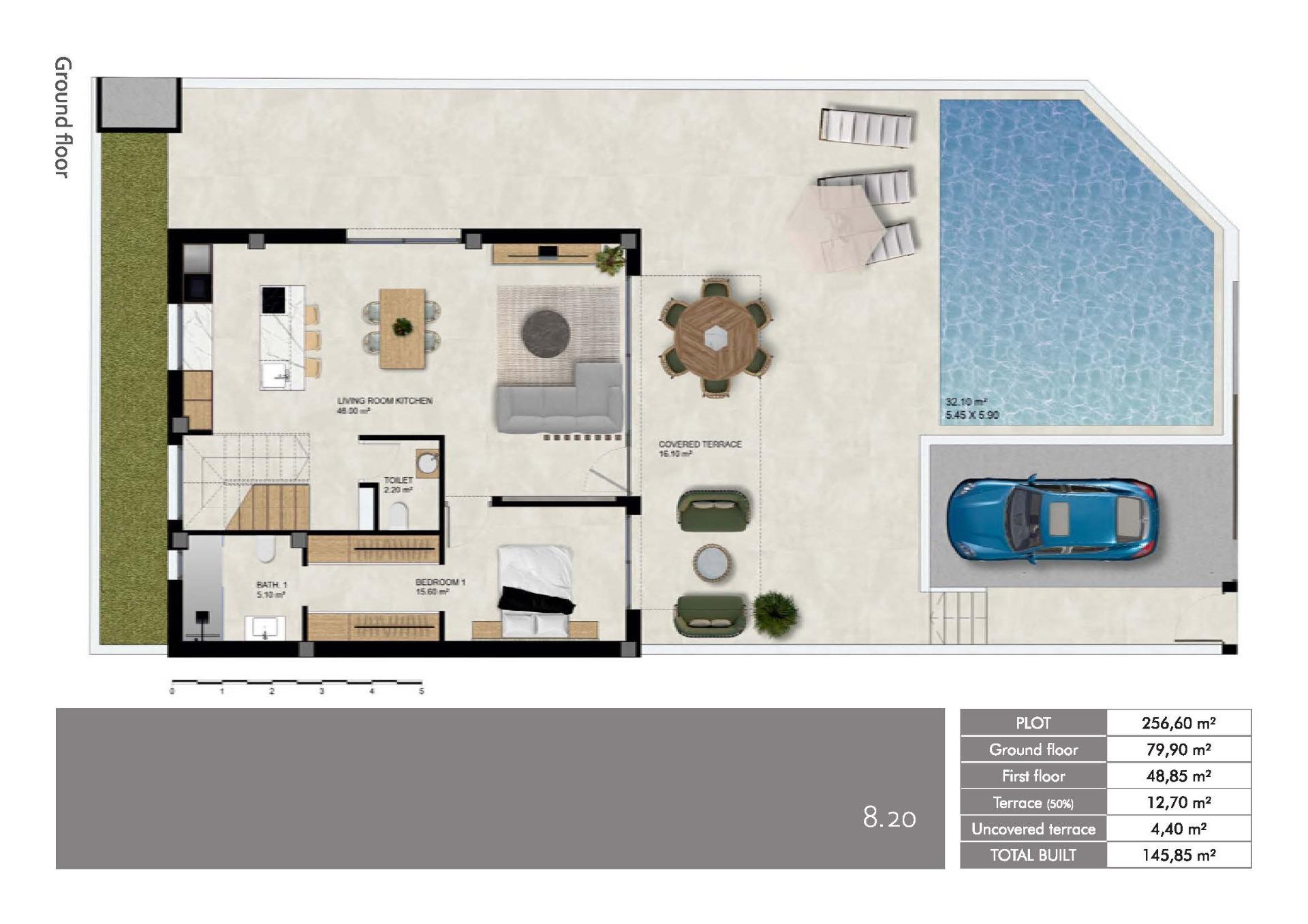Villa te koop in Dolores | 3 slaapkamers H9084
