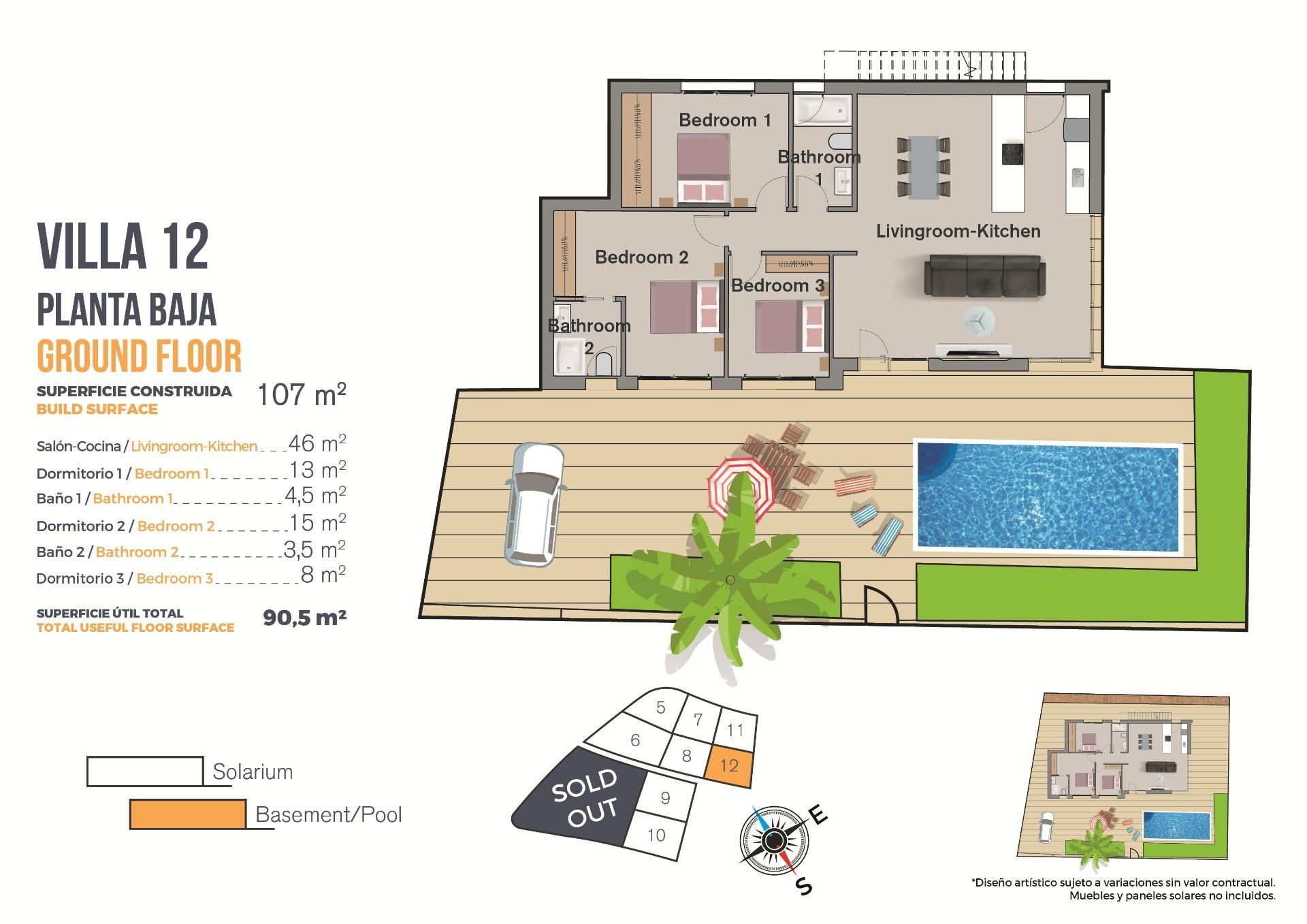 Villa te koop in Finestrat | 3 slaapkamers H9004