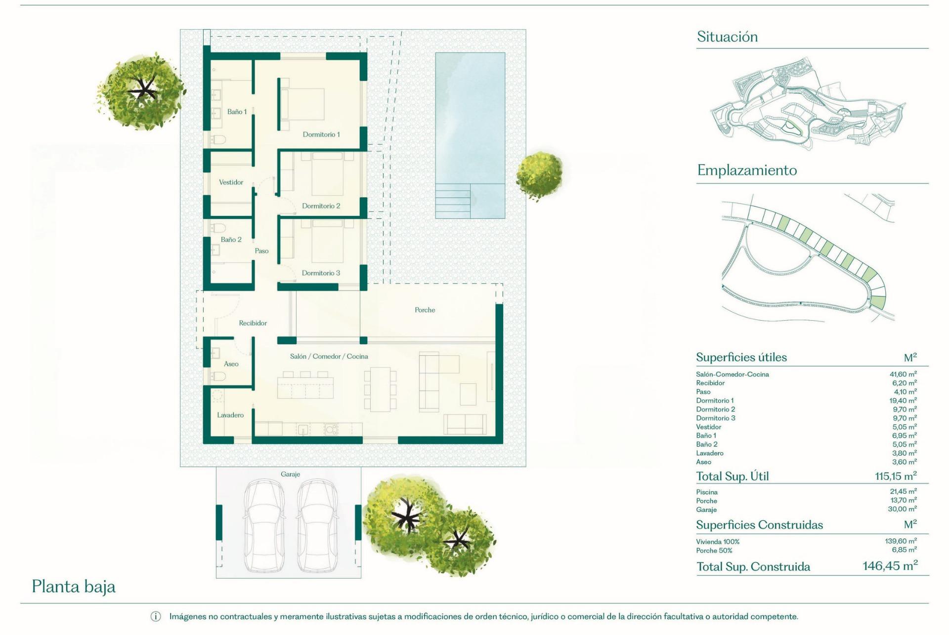 Villa te koop in Fuente Álamo | 3 slaapkamers H8986