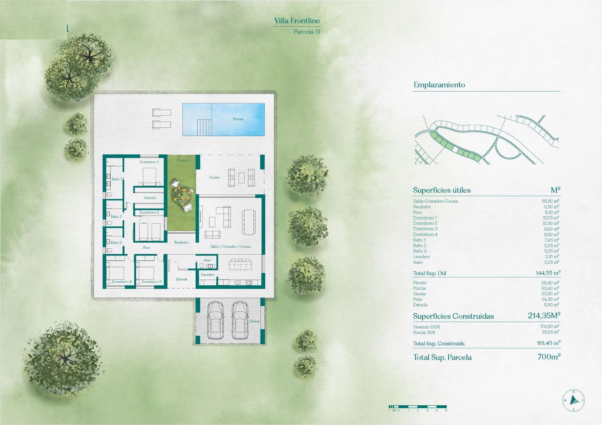 Villa te koop in Fuente Álamo | 4 slaapkamers H9058