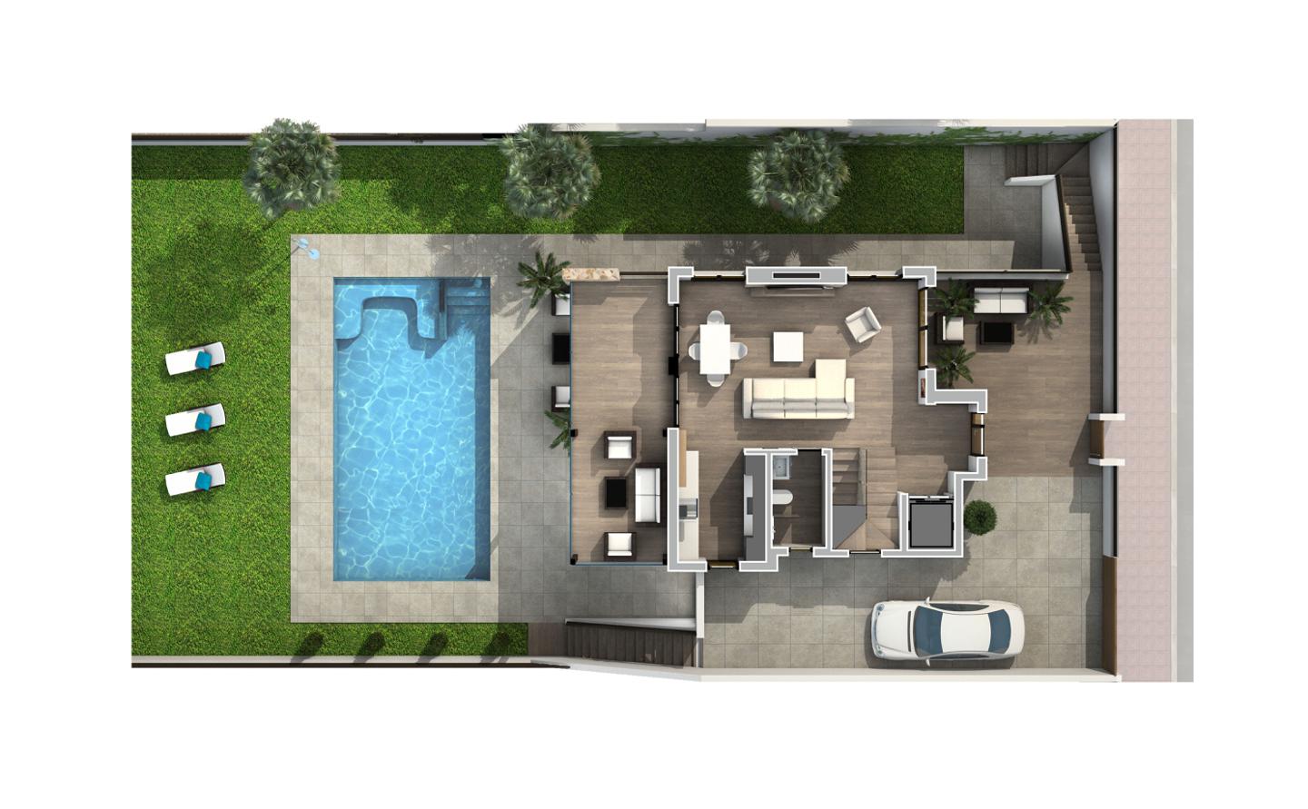 Villa te koop in Rojales | 3 slaapkamers H3034V1