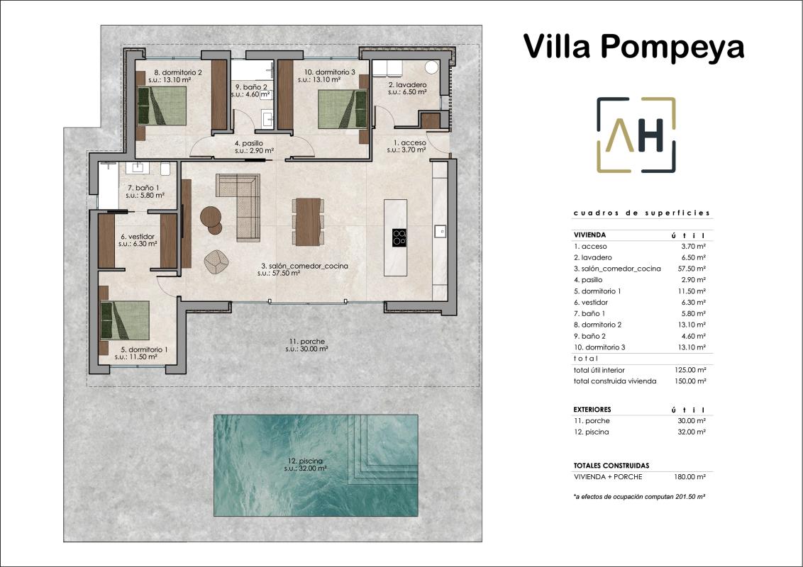villa te koop in Hondón de los Frailes | 3 slaapkamers H524290