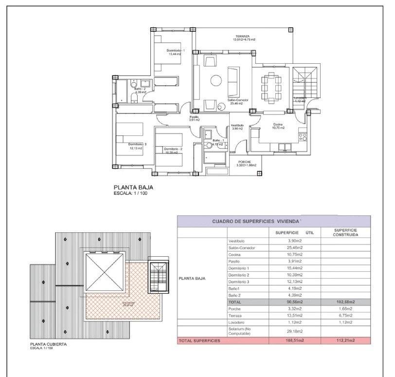 Villa te koop in Lorca | 3 slaapkamers H8664