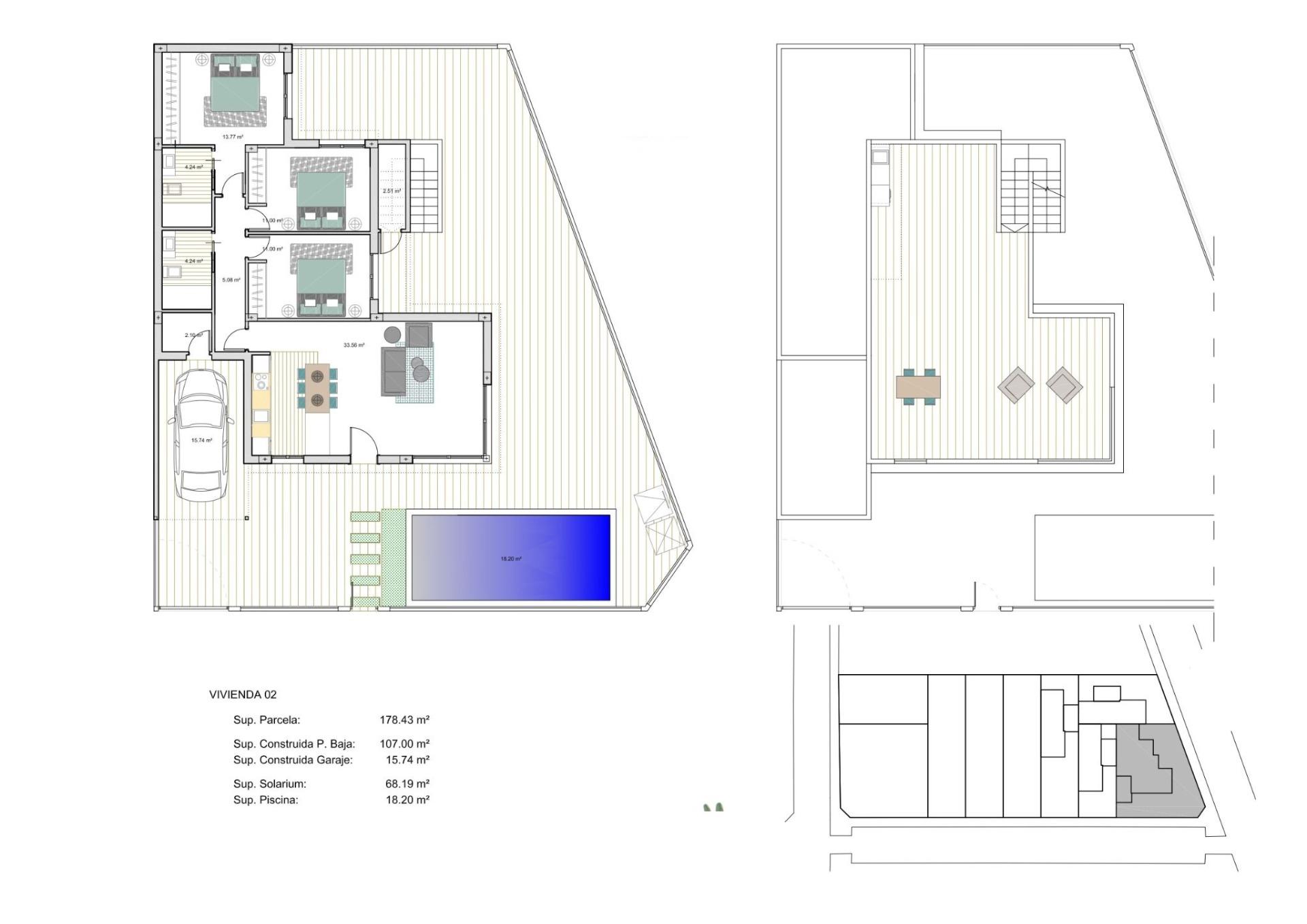Villa te koop in Los Alcazares | 3 slaapkamers H9005