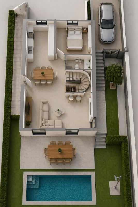 villa te koop in Mazarrón | 4 slaapkamers H525280_489094