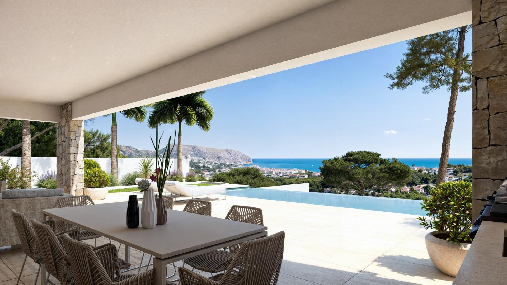 villa te koop in Moraira_Teulada | 4 slaapkamers H1170