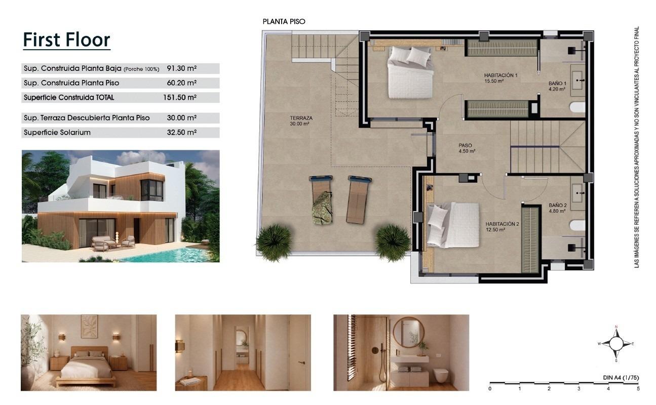 Villa for sale in Orihuela | 3 bedrooms H10038