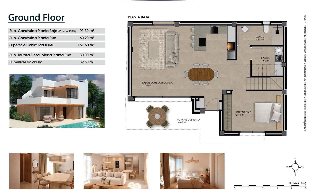 Villa for sale in Orihuela | 3 bedrooms H10038
