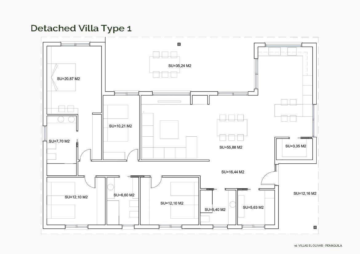 Villa te koop in Penaguila | 4 slaapkamers H9095