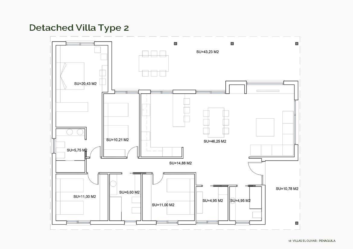 Villa te koop in Penaguila | 4 slaapkamers H9096