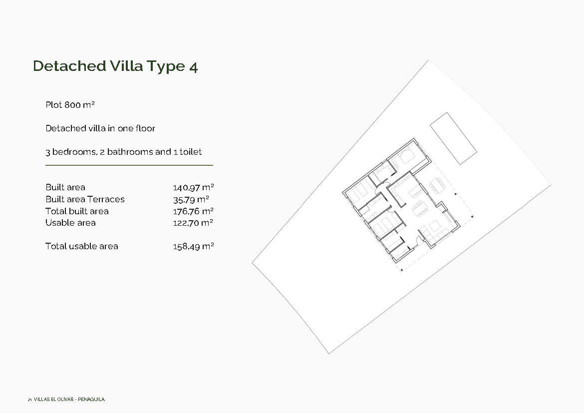 Villa te koop in Penaguila | 3 slaapkamers H9098