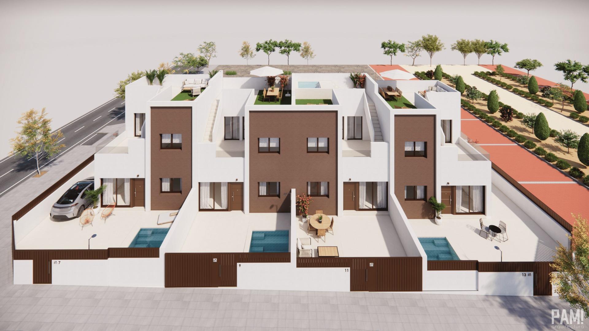 Villa te koop in Pilar de La Horadada | 3 slaapkamers H8965
