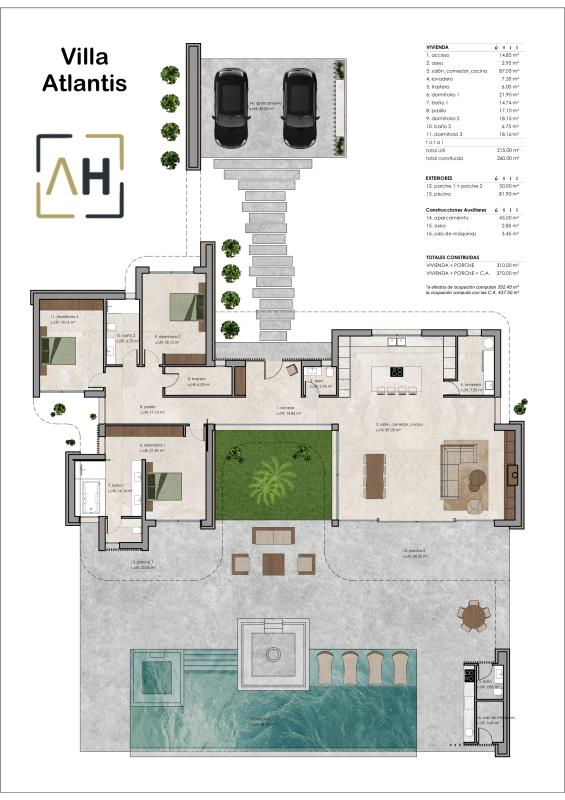 villa te koop in Pinoso | 3 slaapkamers H524292