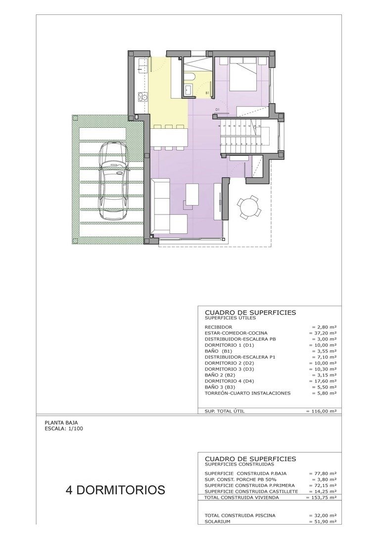 Villa te koop in Cartagena | 4 slaapkamers H5903
