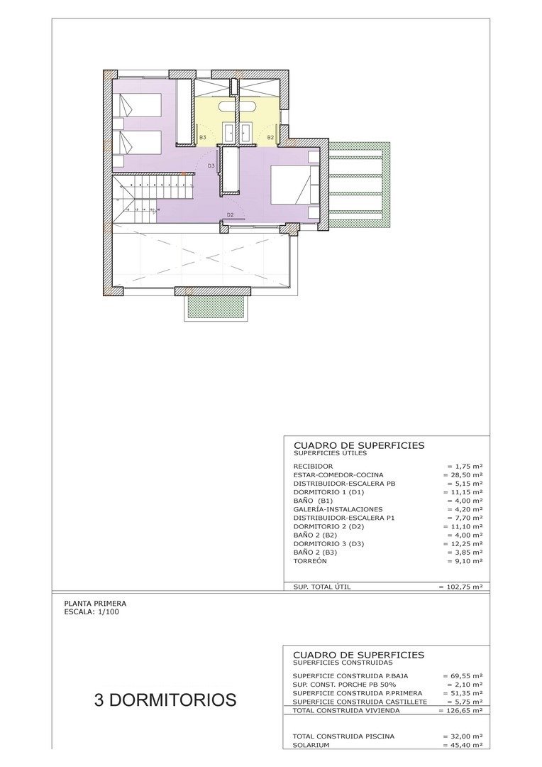 Villa te koop in Cartagena | 3 slaapkamers H5904