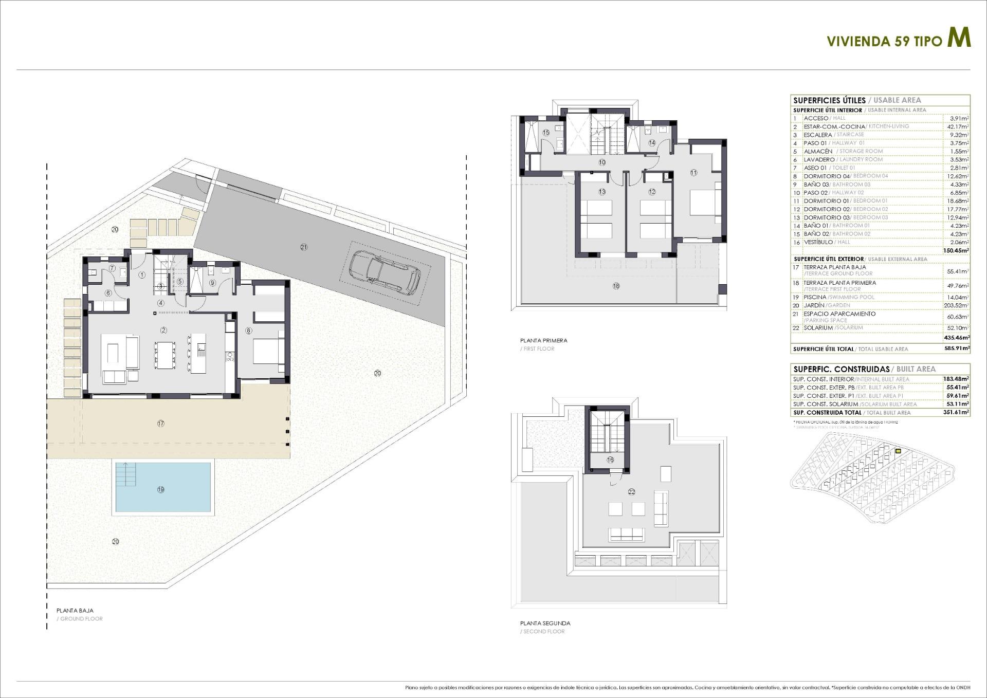 Villa te koop in Polop | 4 slaapkamers H1491