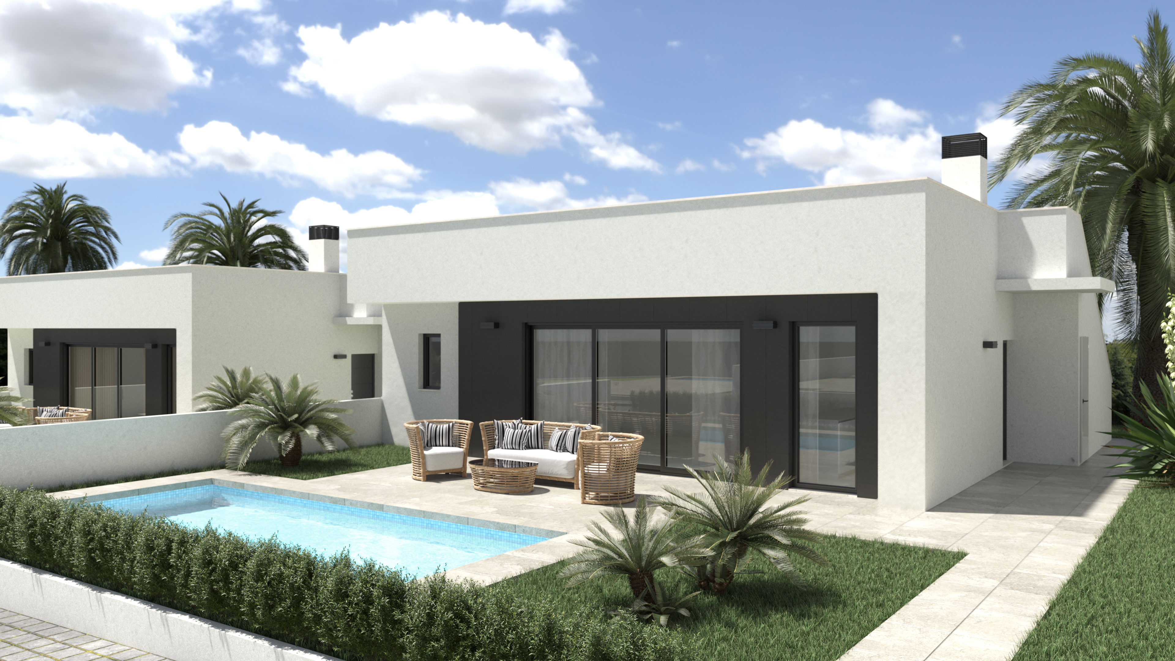 Villas te koop in Alhama de Murcia | 3 slaapkamers H25705