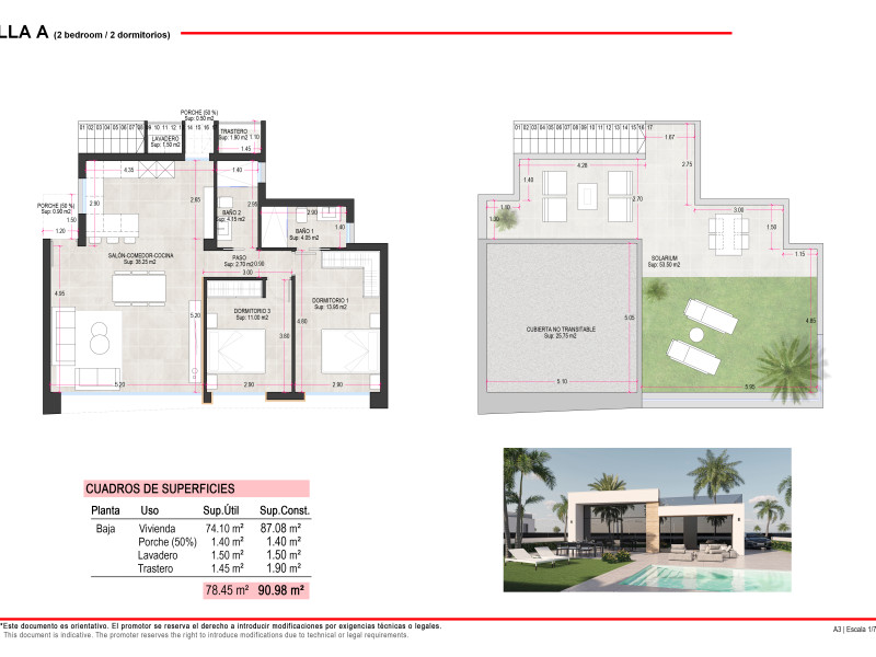 Villas te koop in Alhama de Murcia | 3 slaapkamers H399321