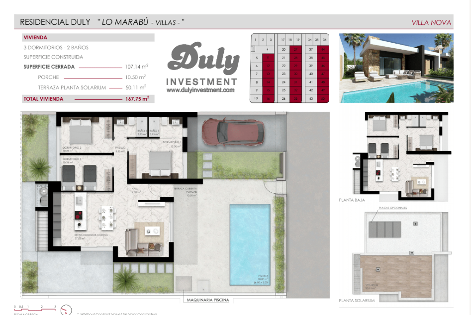 Villas te koop in Ciudad Quesada | 3 slaapkamers H168375