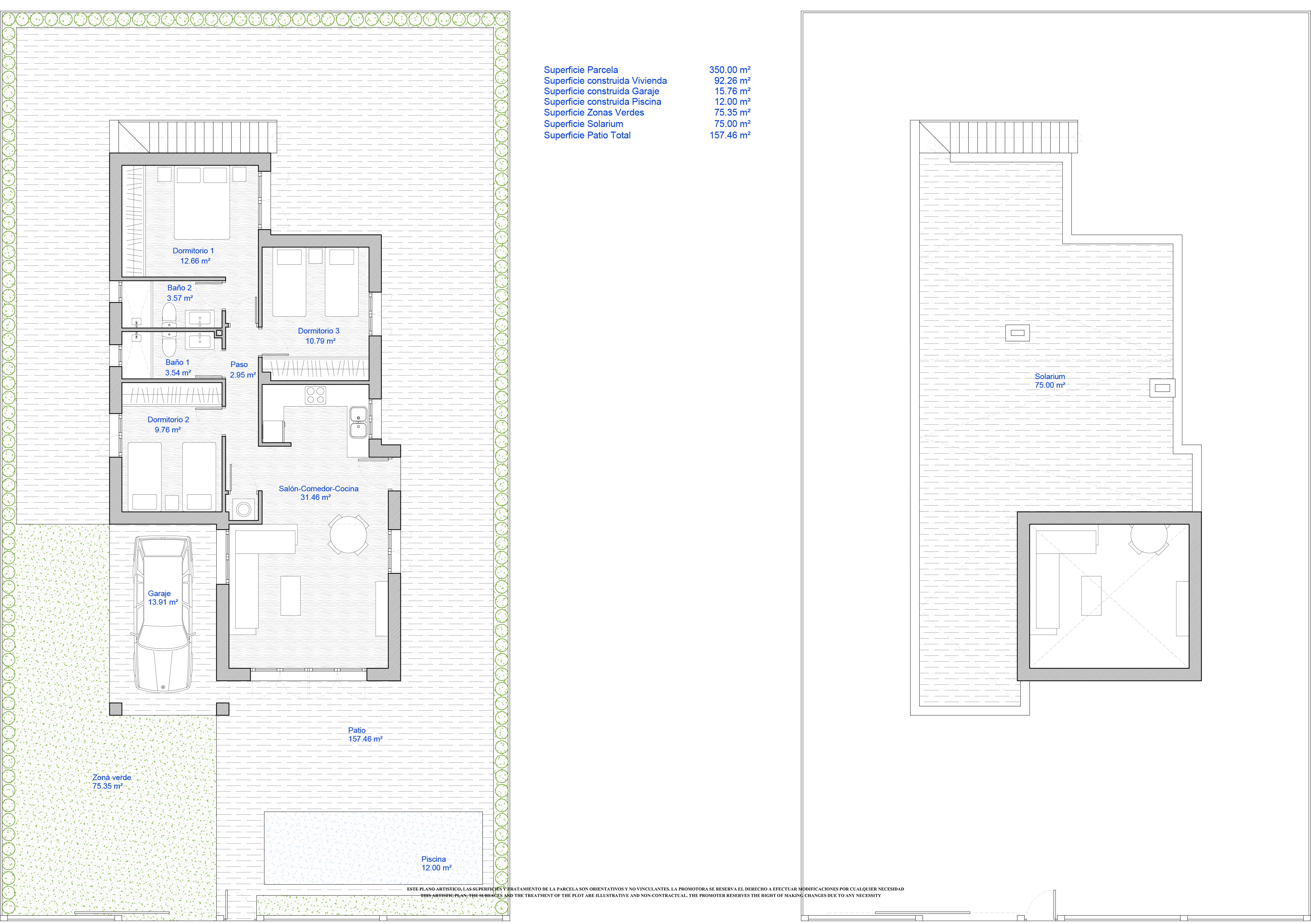 Villas te koop in Los Alcázares | 3 slaapkamers H67401