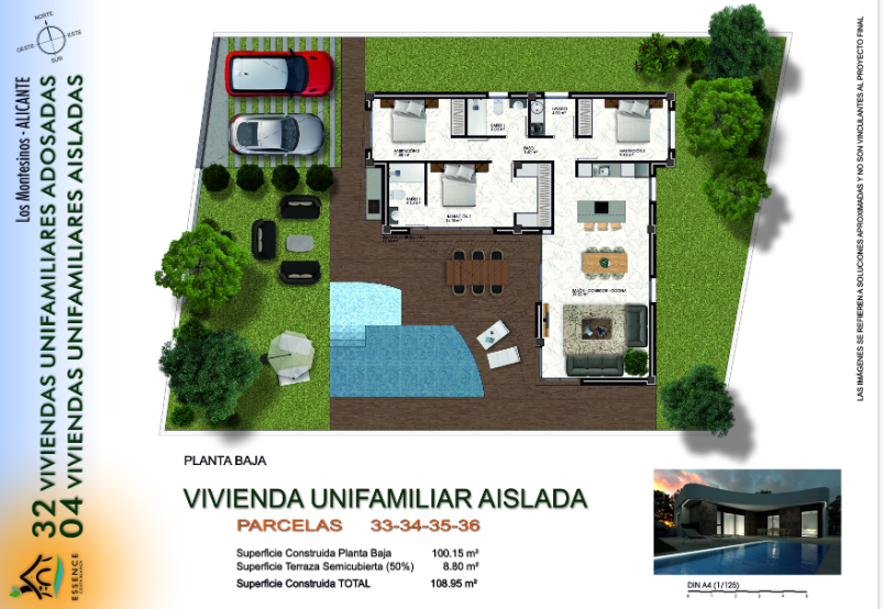 Villas te koop in Los Montesinos | 3 slaapkamers H58921