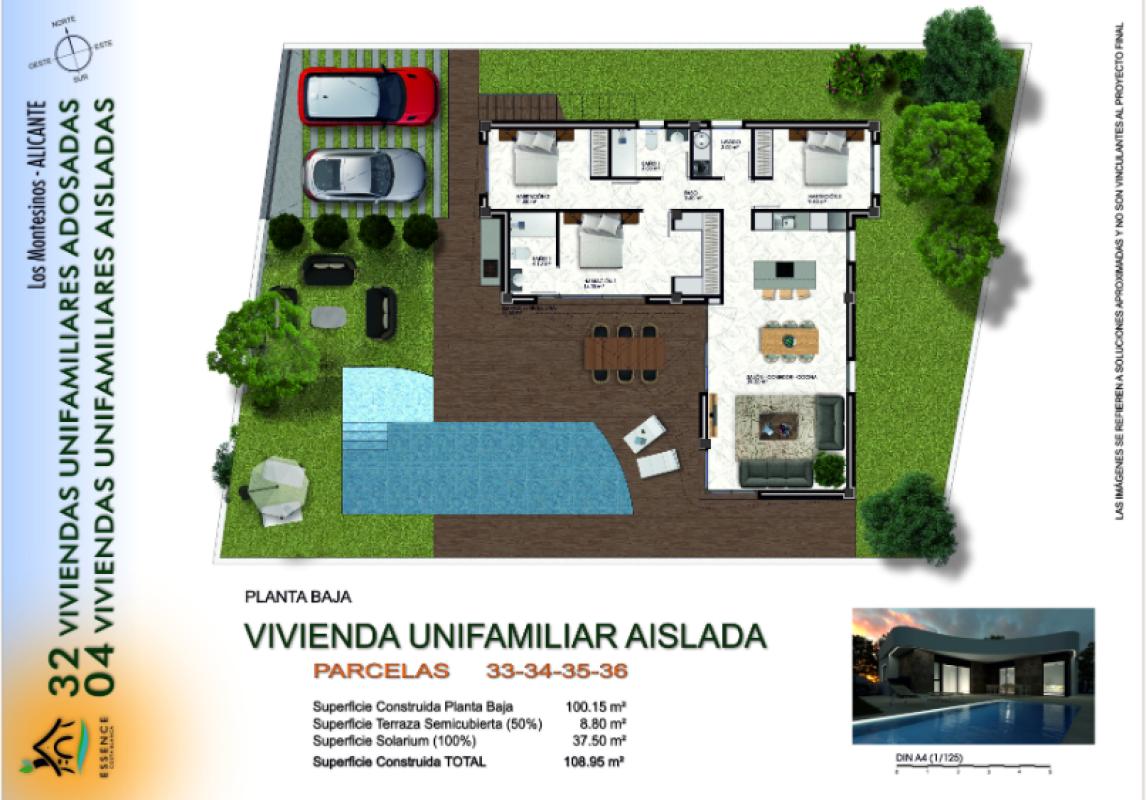 Villas te koop in Los Montesinos | 3 slaapkamers H67143